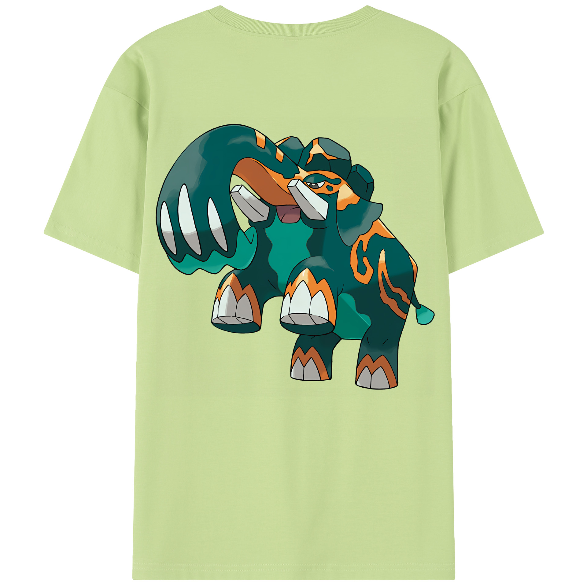 （画像用） ポケットモンスター Pokémon 綿100％半袖Tシャツ（背面プリント）